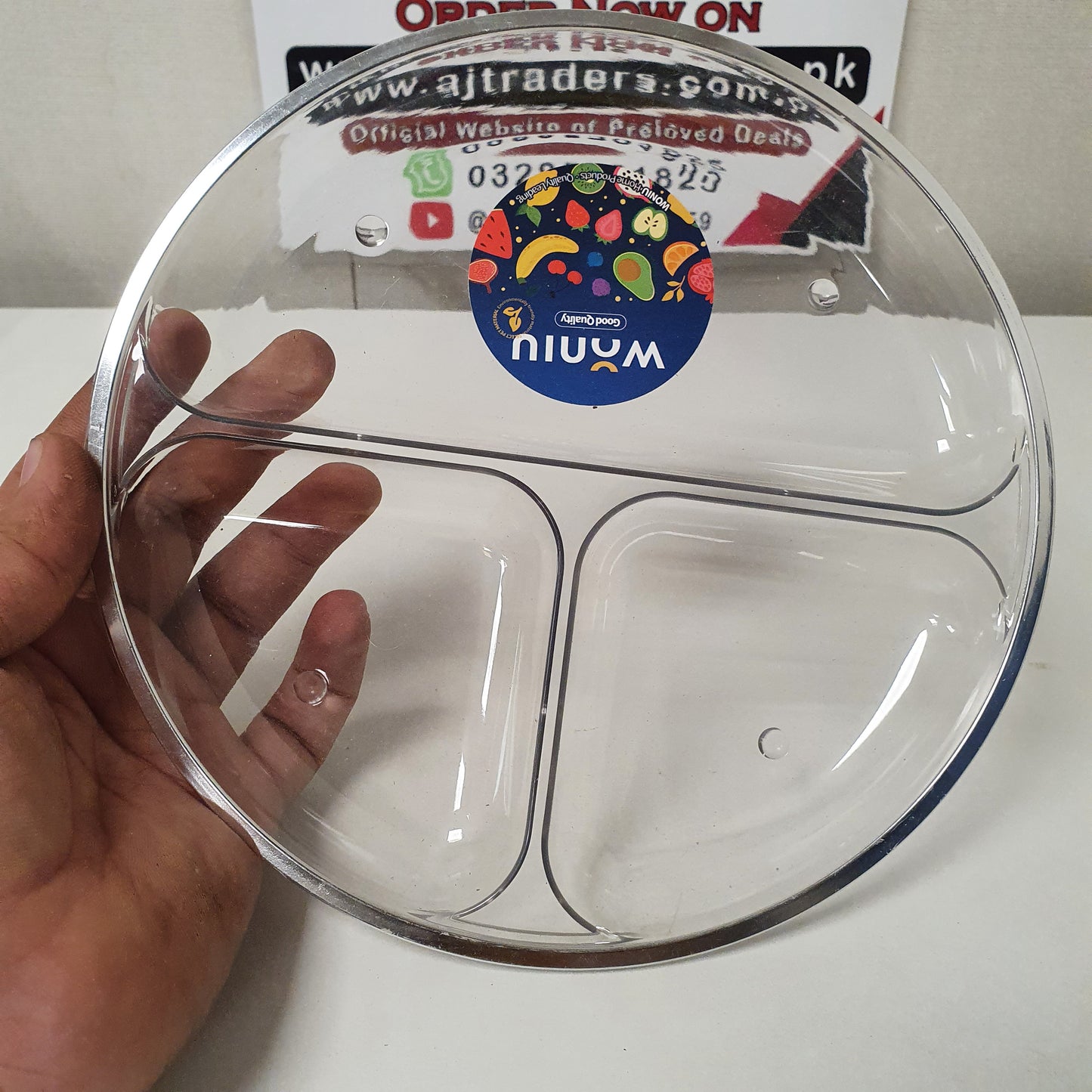 Dry Fruit Tray Plastic, 101050