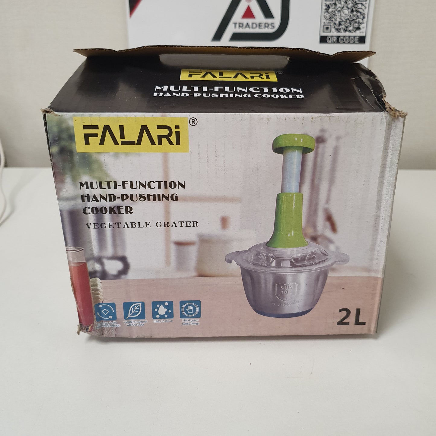 Falari Multi Function Hand Push Chopper 2l, 92850
