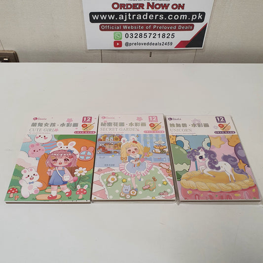 Cute Girl Coloring Book, 61400