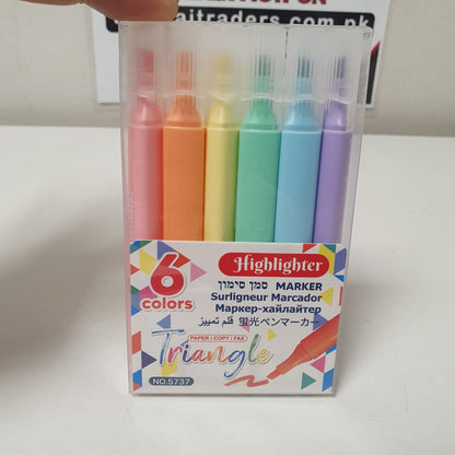 6 Color Highlighter Marker, 31180