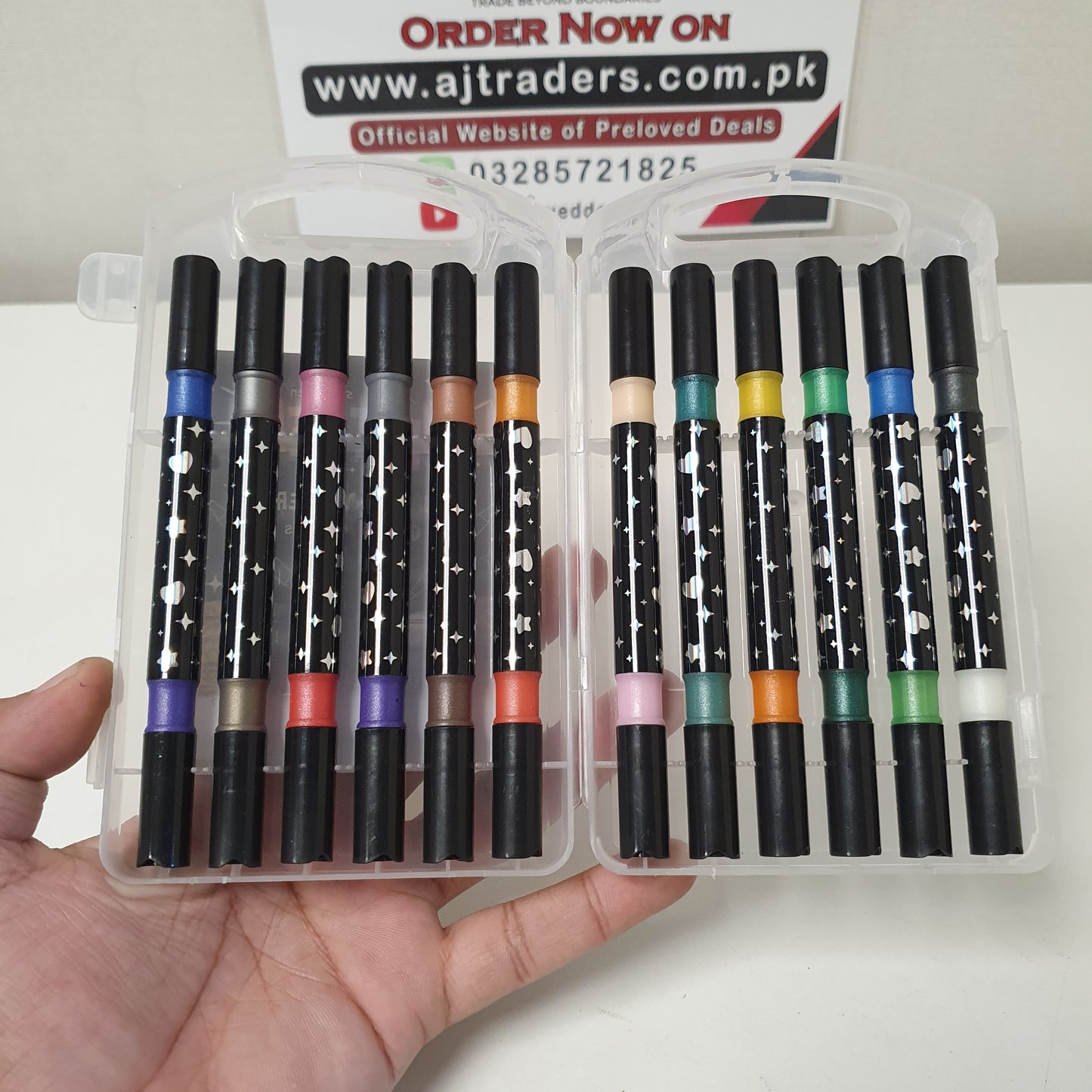 Dual Tip Glitter Marker, 31530