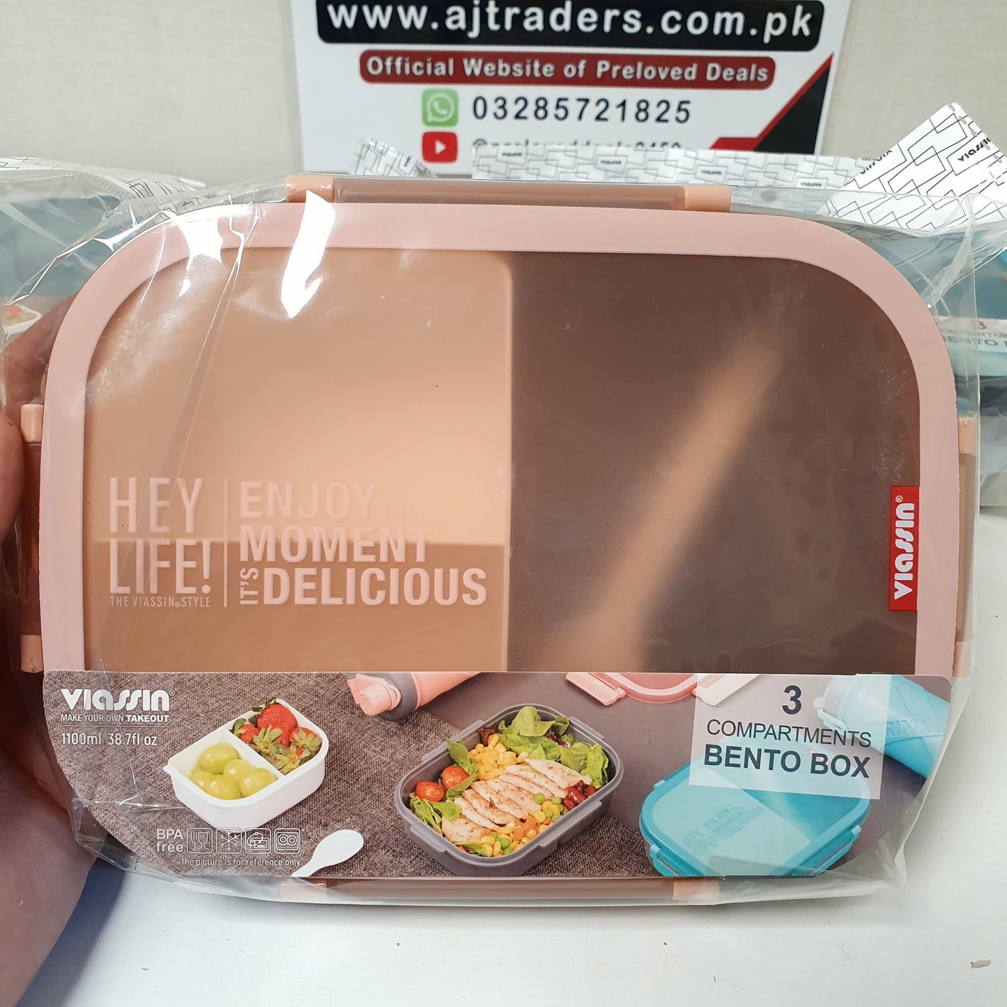 3 Portion Bento Box Lunch Box, 32510