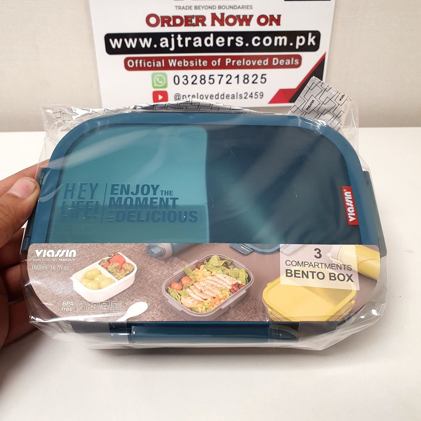 3 Portion Bento Box Lunch Box, 32510