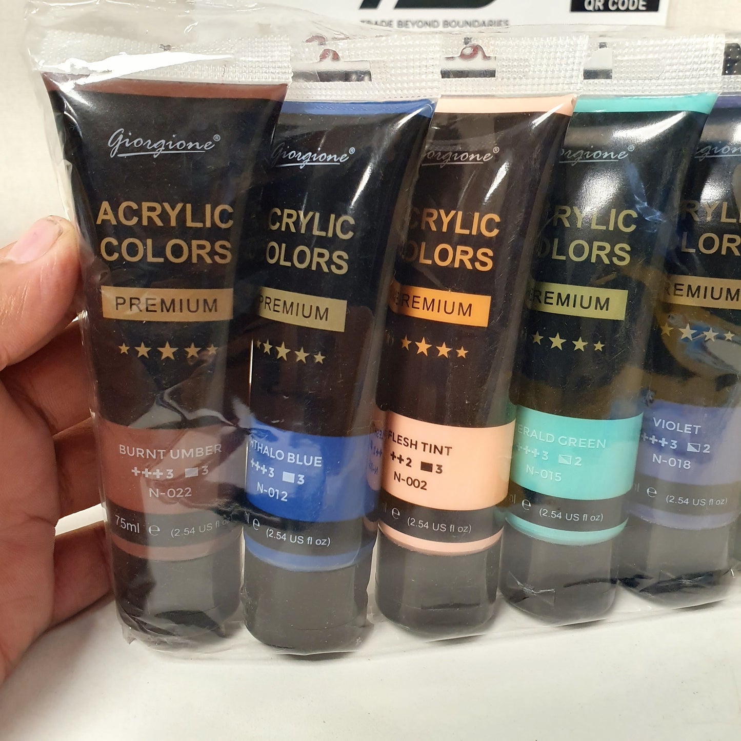 Acrylic Color Premium 6 pcs set, 31370