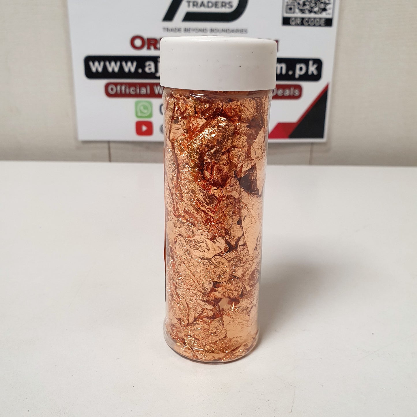 Metallic Foil Flakes Copper Color , 31080
