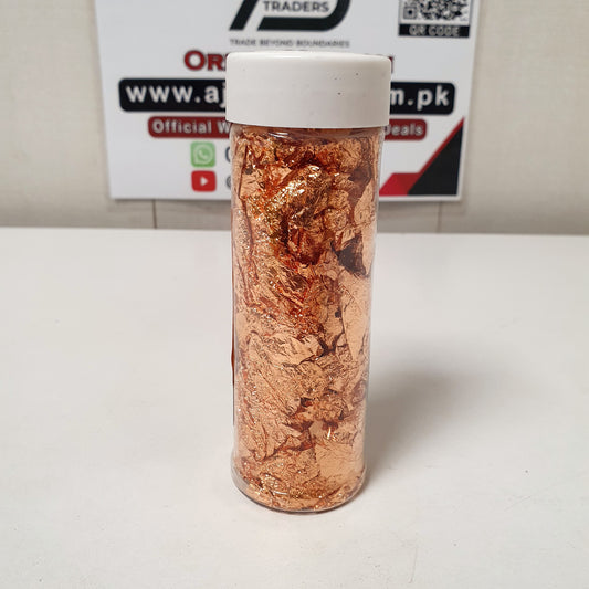 Metallic Foil Flakes Copper Color , 31080