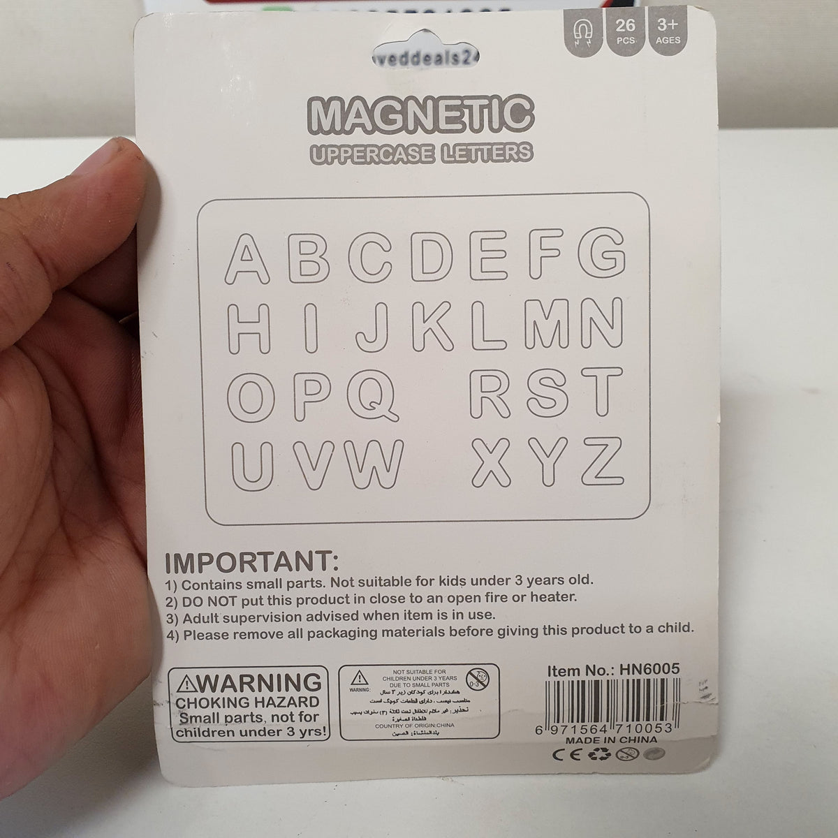 Magnetic Colorful Alphabets, 31240