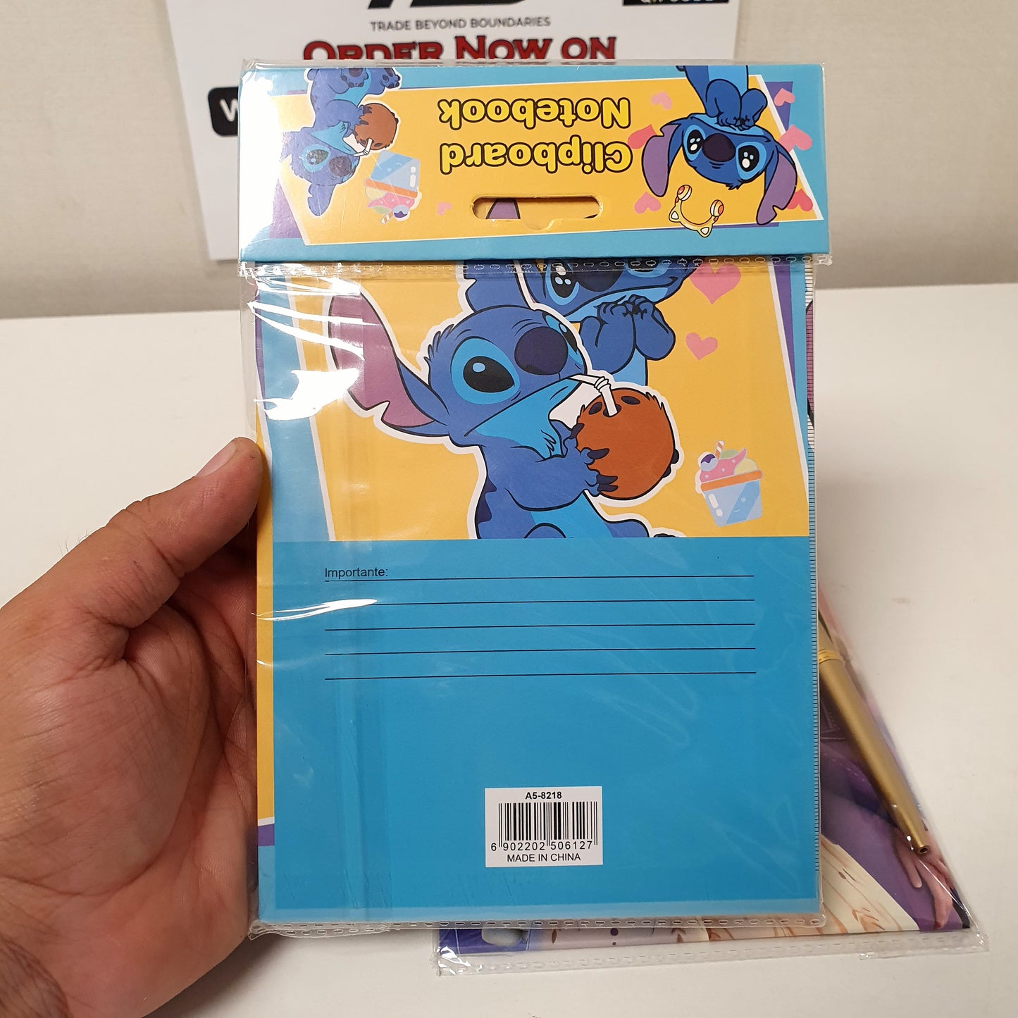 Notebook with Pen and Board, 161160