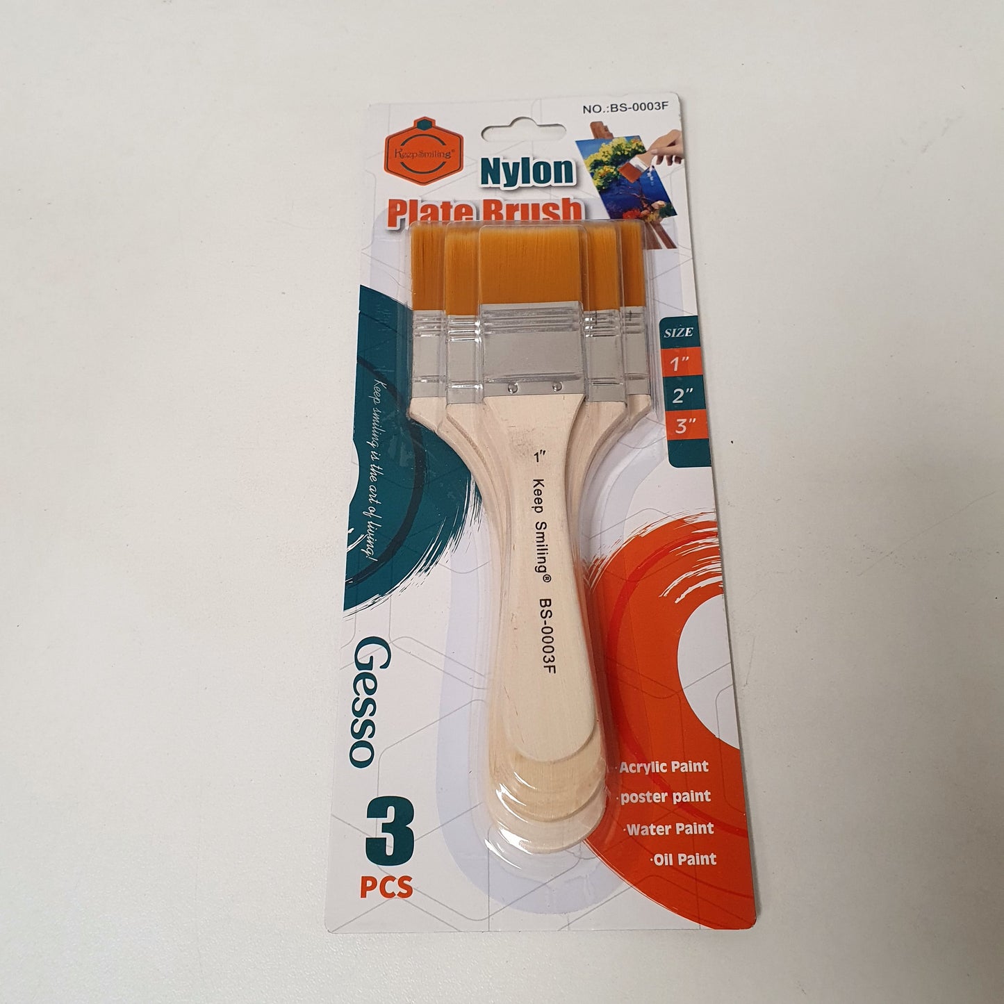 3 pcs Paint Brushes for Painting, 31200