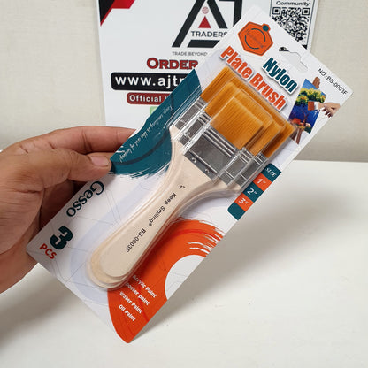 3 pcs Paint Brushes for Painting, 31200