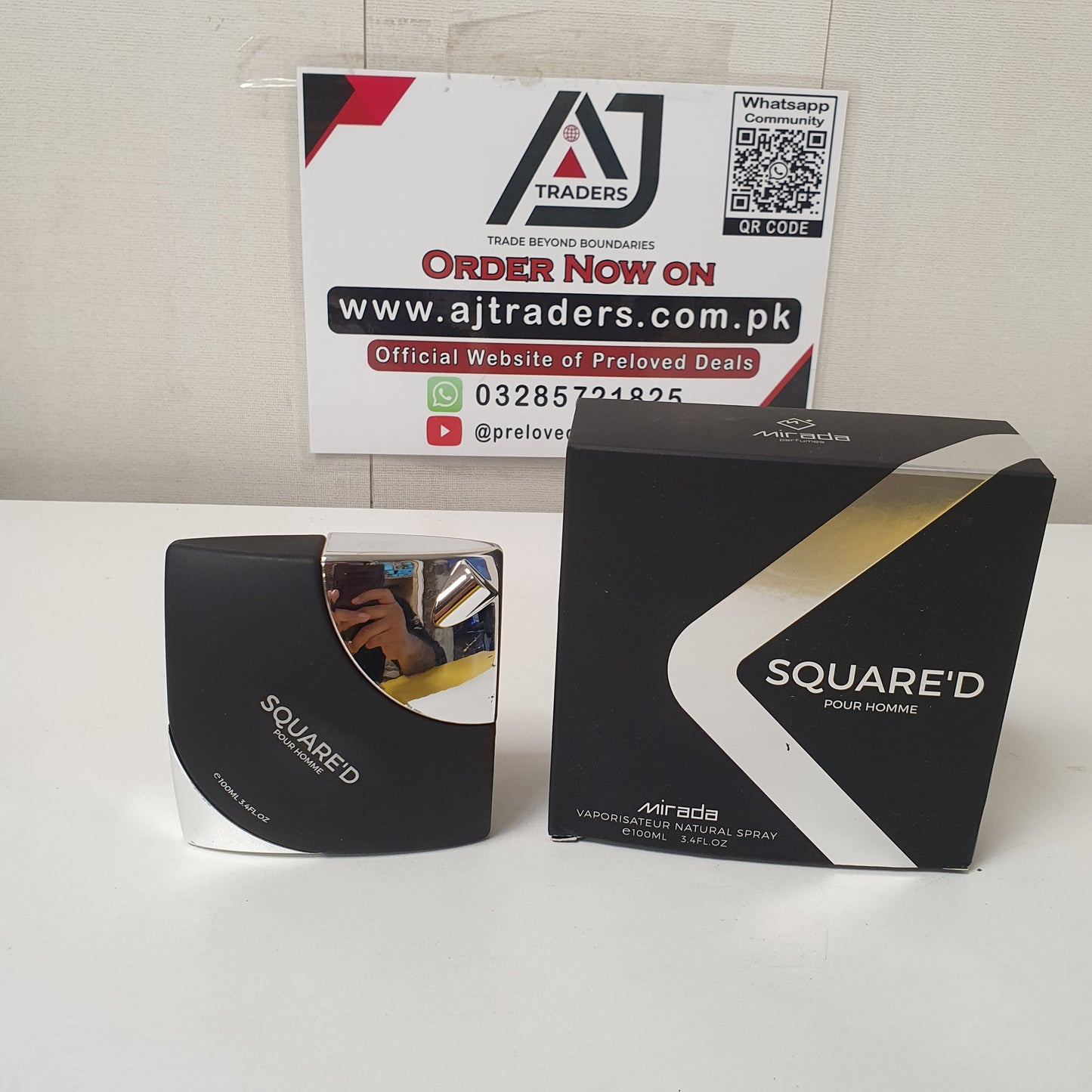 Squared Pour Homme Mirada Perfume, 12300