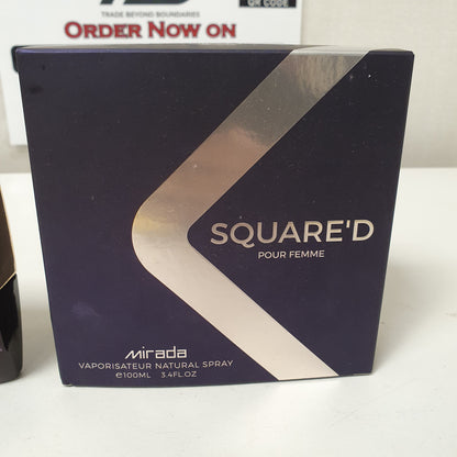 Squared Pur Femme Mirada Perfume\, 12300