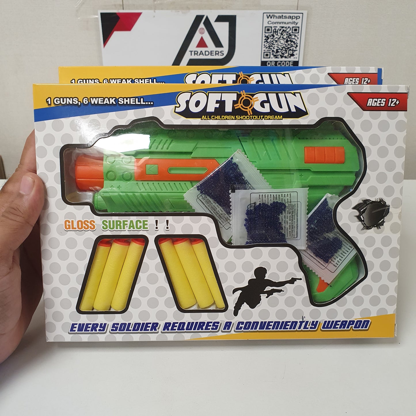Soft Bullet Gun for Kids, 236509