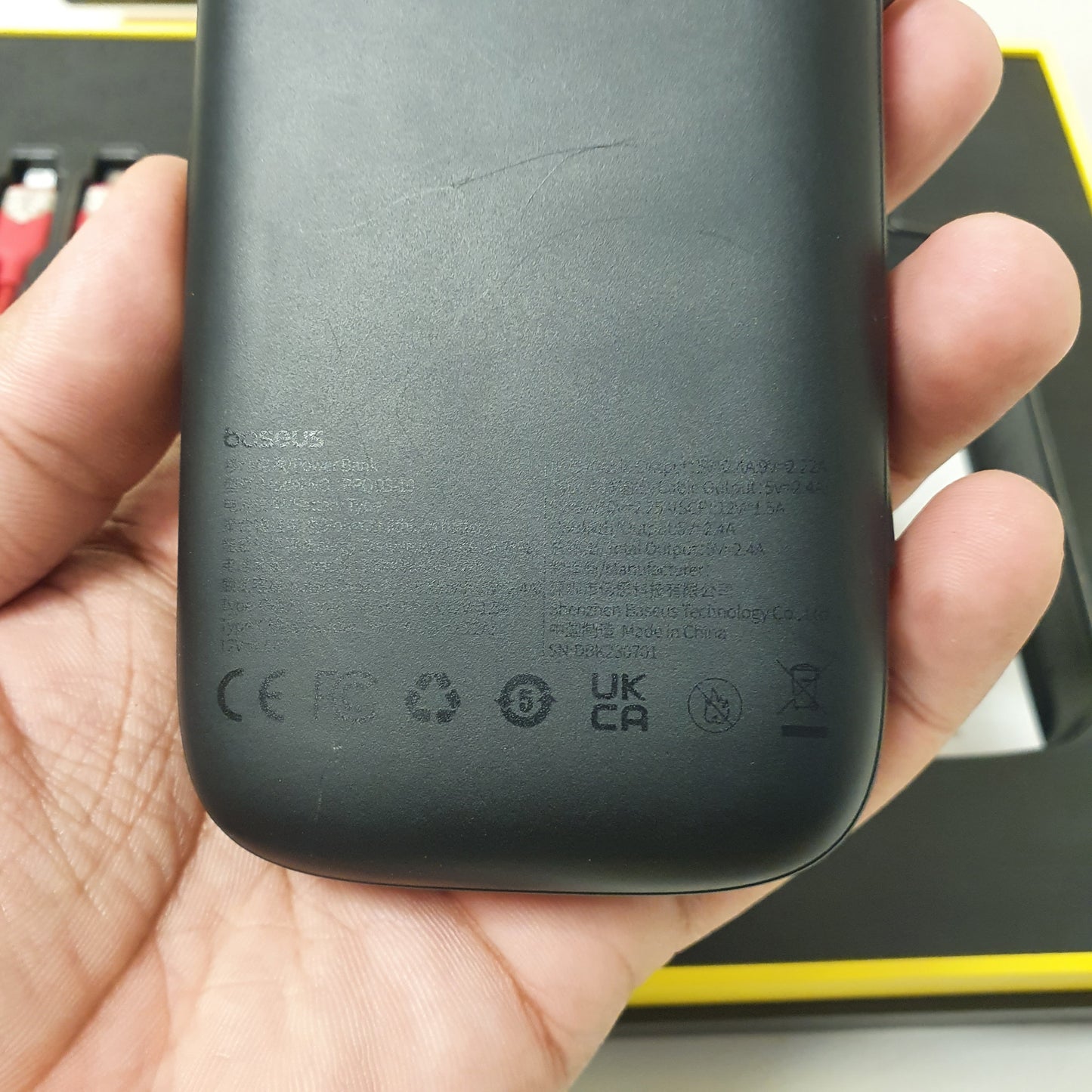 baseus Base On User Power Bank Charger and Cable Pack, 13500