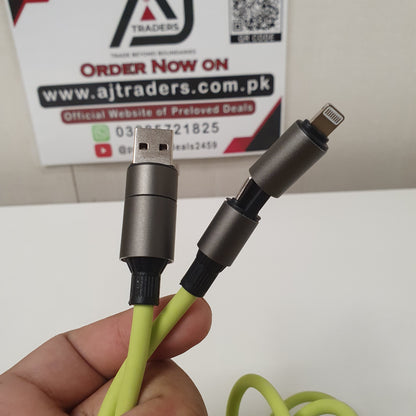 Usb To Iphone, C type multi Charging Cable, 11550