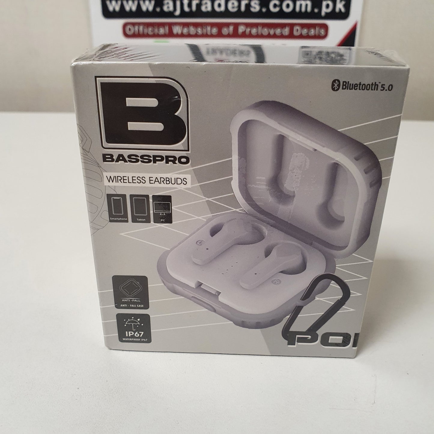 Basspro Wireless Stero Ear Buds Bluetooth, 11400