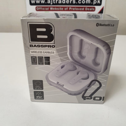 Basspro Wireless Stero Ear Buds Bluetooth, 11400