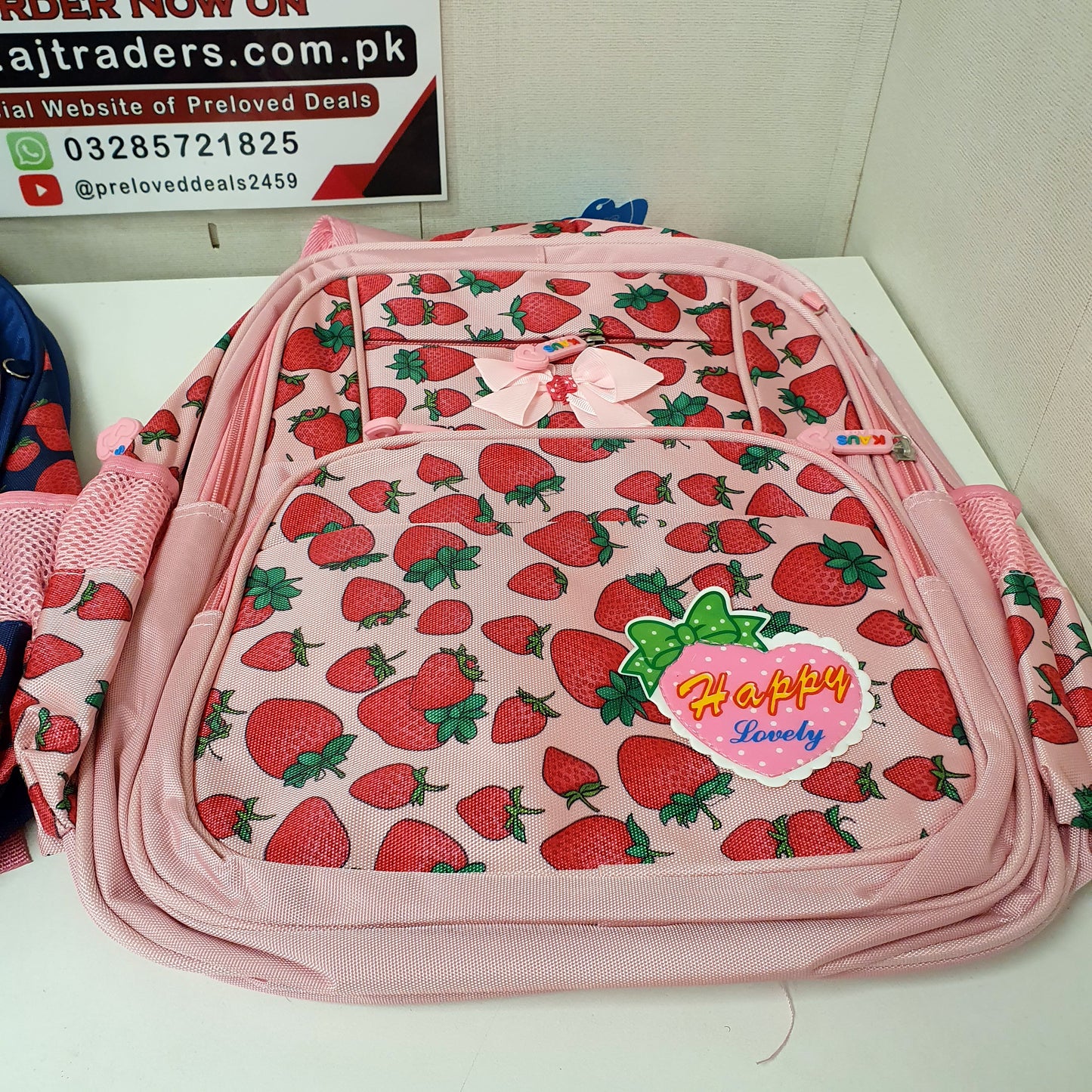 Baby Strawberry School bag, 42250