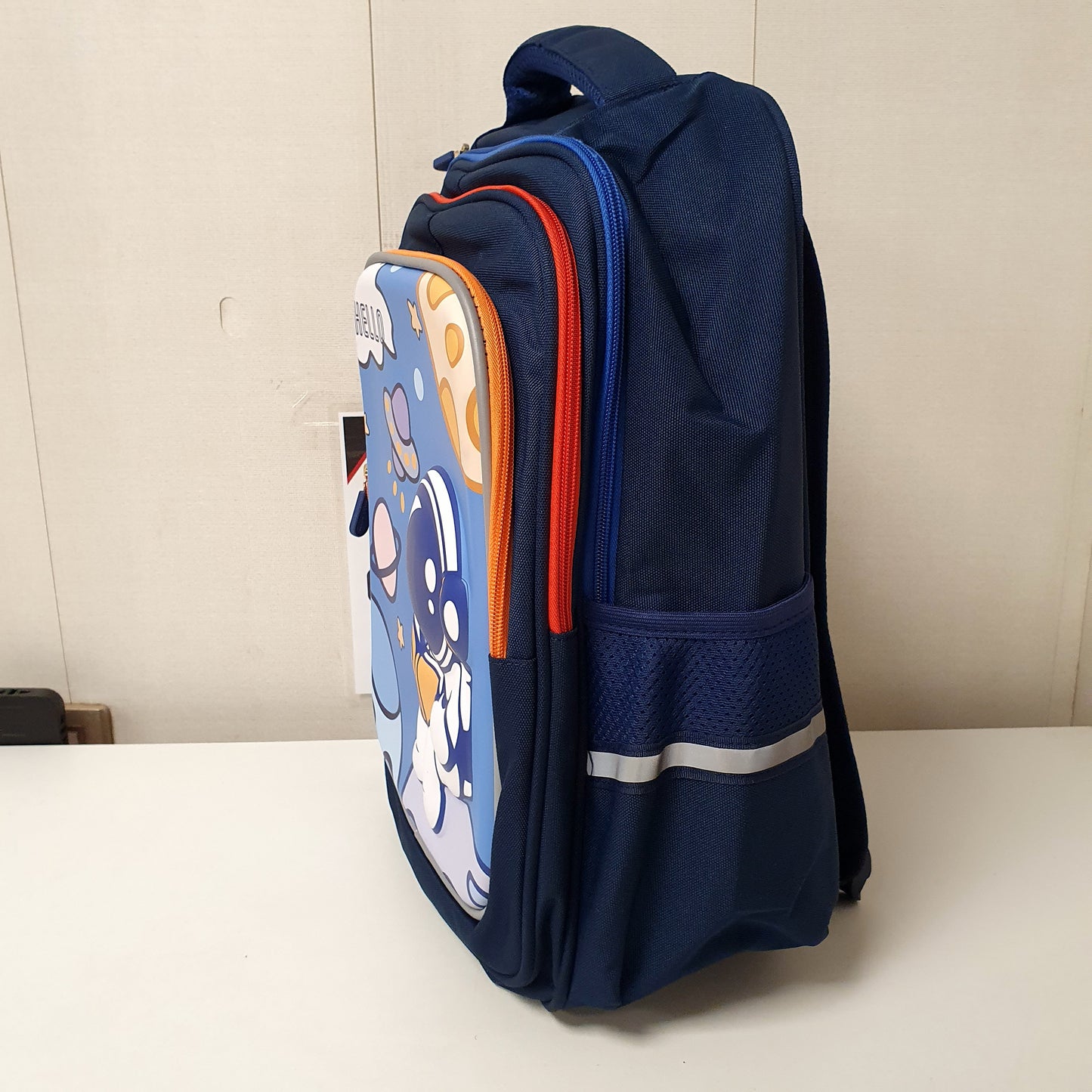 Astronaut Style Blue School Bag For Kids, 33250