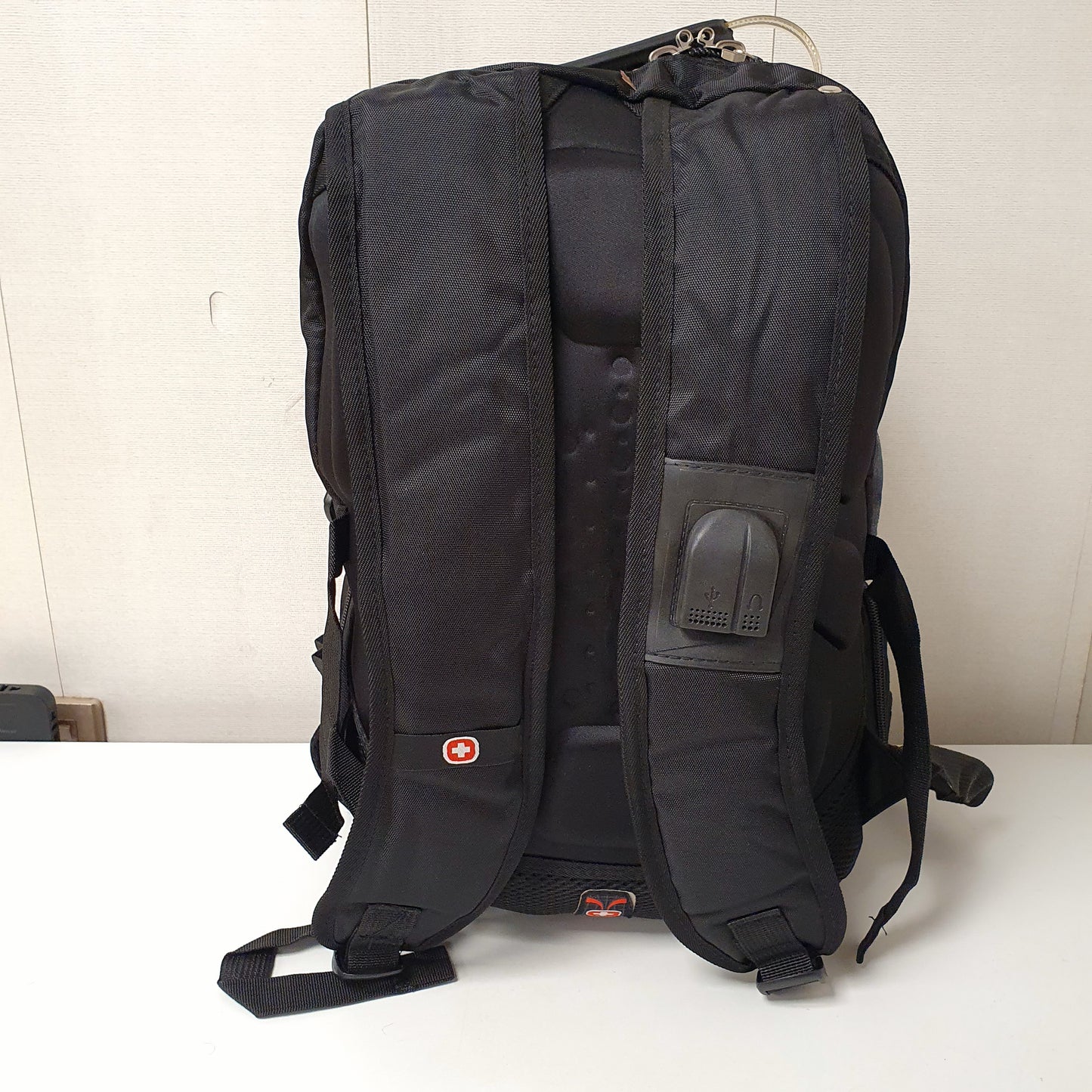 Swiss gear Black Grey College School bag , 32850