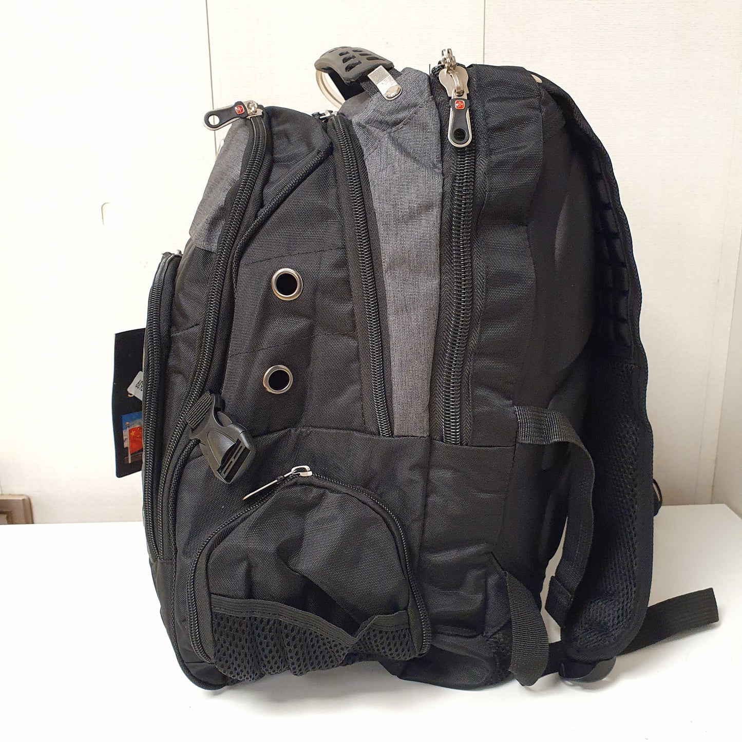 Swiss gear Black Grey College School bag , 32850
