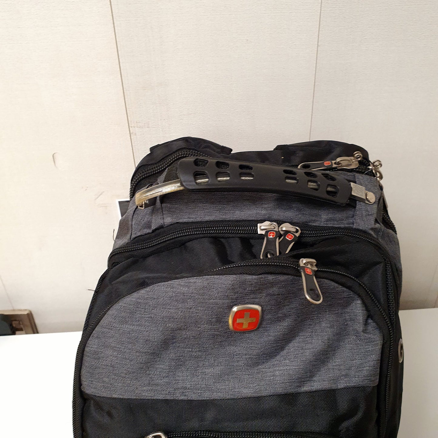 Swiss gear Black Grey College School bag , 32850