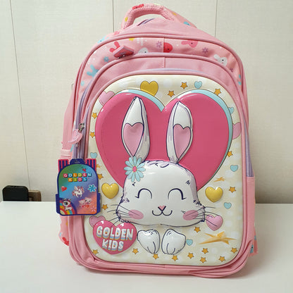 3 D Golden Kids Bunny Bag for School Kids, 53050