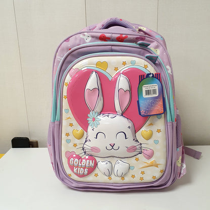3 D Golden Kids Bunny Bag for School Kids, 53050