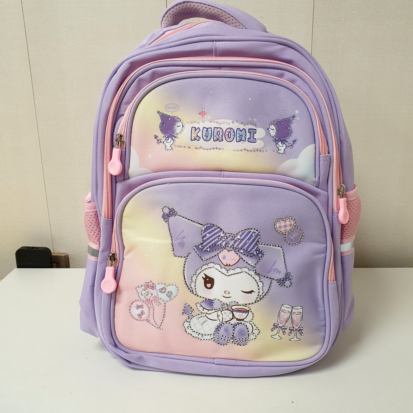 Kuromi School Bag for Girls, 23350