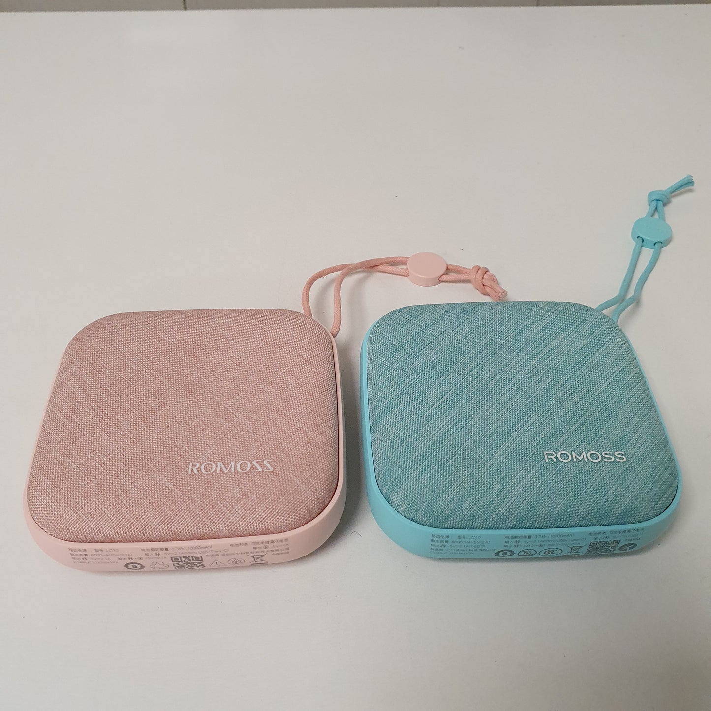 Romoss 10000mAh Mini Power Bank - Compact Dual USB Charger