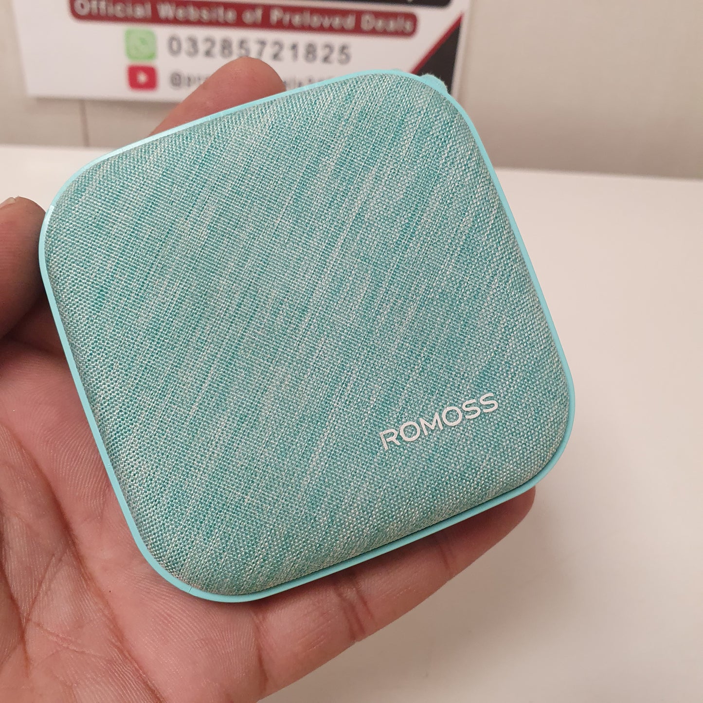 Romoss 10000mAh Mini Power Bank - Compact Dual USB Charger