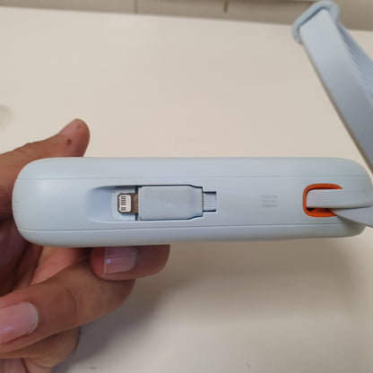 22.5W Fast Charging Mini Power Bank with Digital Display