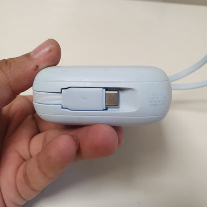 22.5W Fast Charging Mini Power Bank with Digital Display