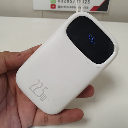 22.5W Fast Charging Mini Power Bank with Digital Display