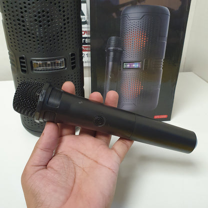 Portable Wireless Bluetooth Speaker with Mic & LED Lights