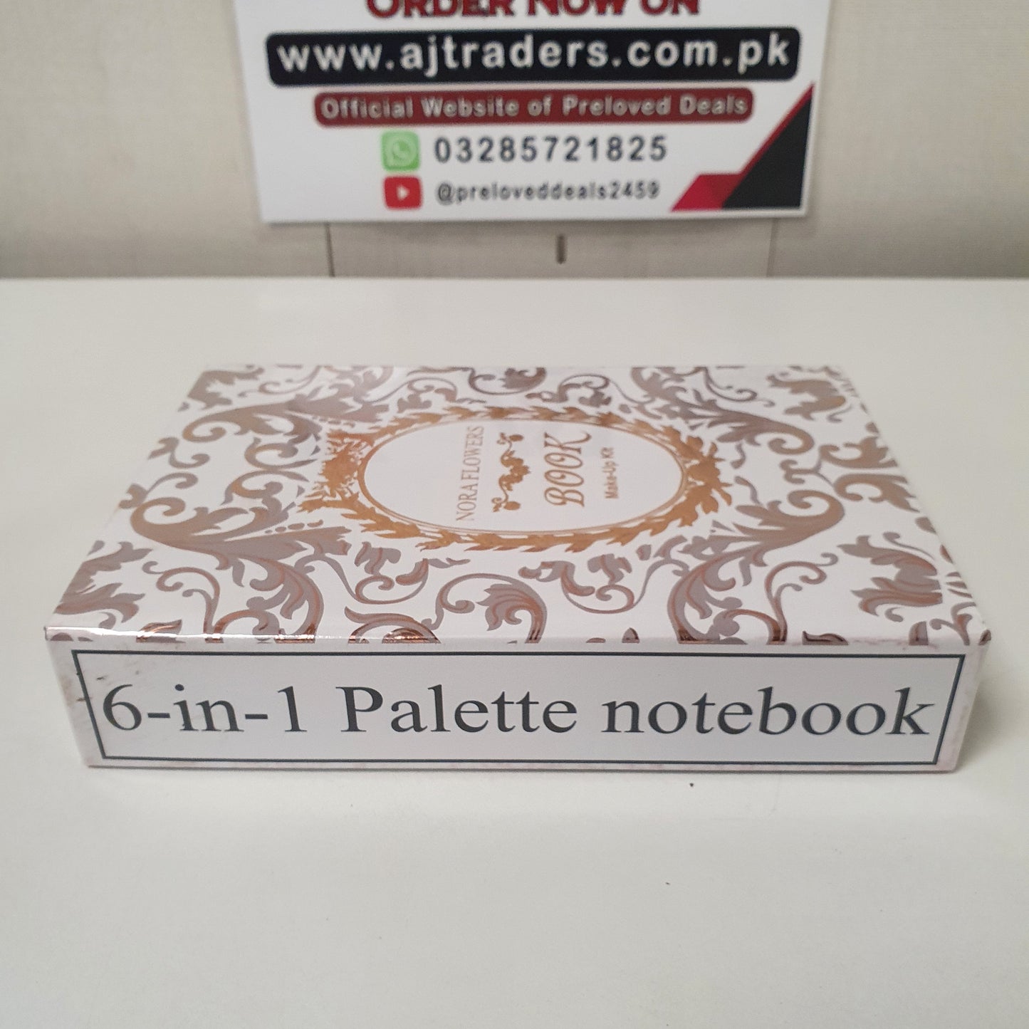 Nora Flowers Makeup Kit Book 6 in 1, 12800