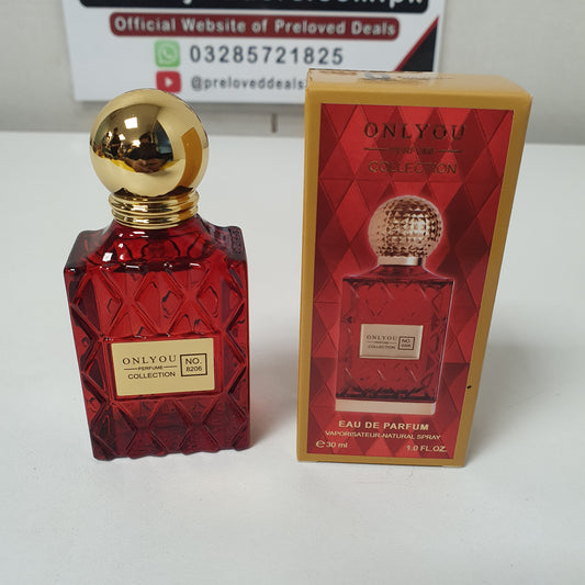 Only You Perfume 30 ML #8206 Red Gold, 31300
