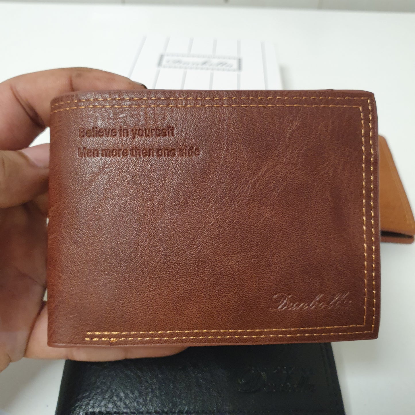 Dunbollu Mens leather Wallet, 61700