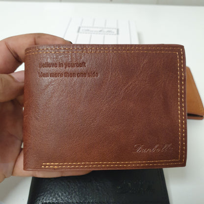 Dunbollu Mens leather Wallet, 61700