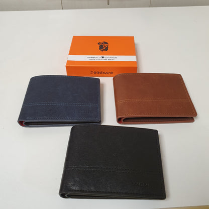 Dunbollu Leather Wallet Stitched Style, 61500