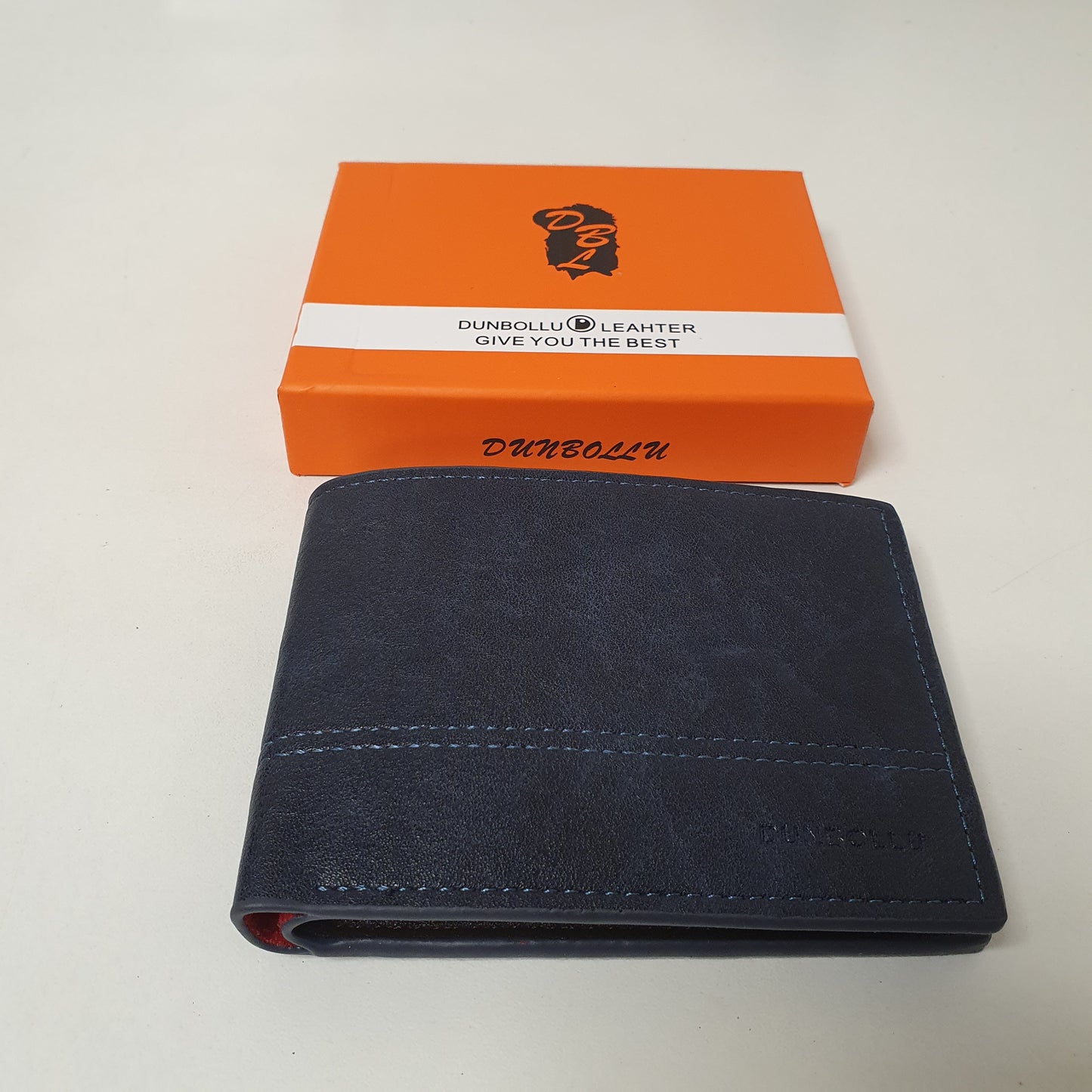 Dunbollu Leather Wallet Stitched Style, 61500