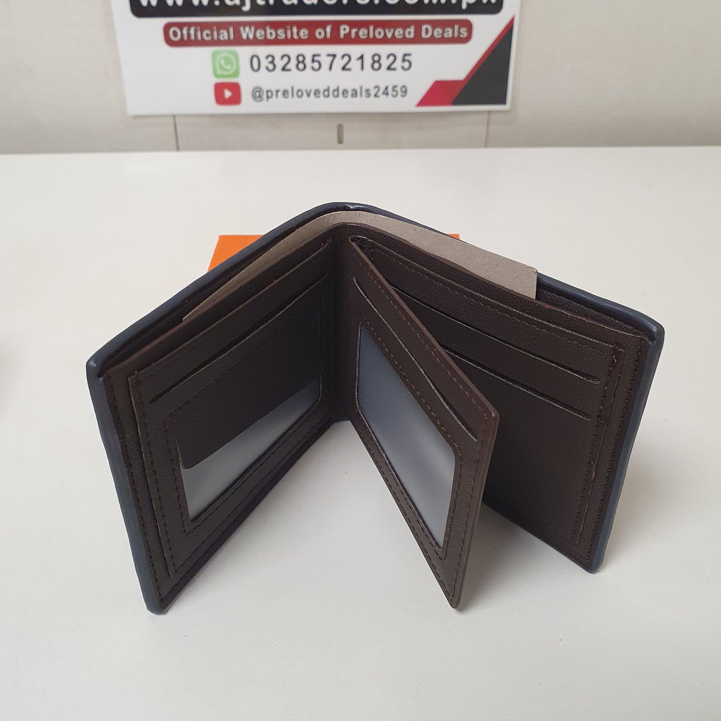 Dunbollu Leather Wallet Stitched Style, 61500