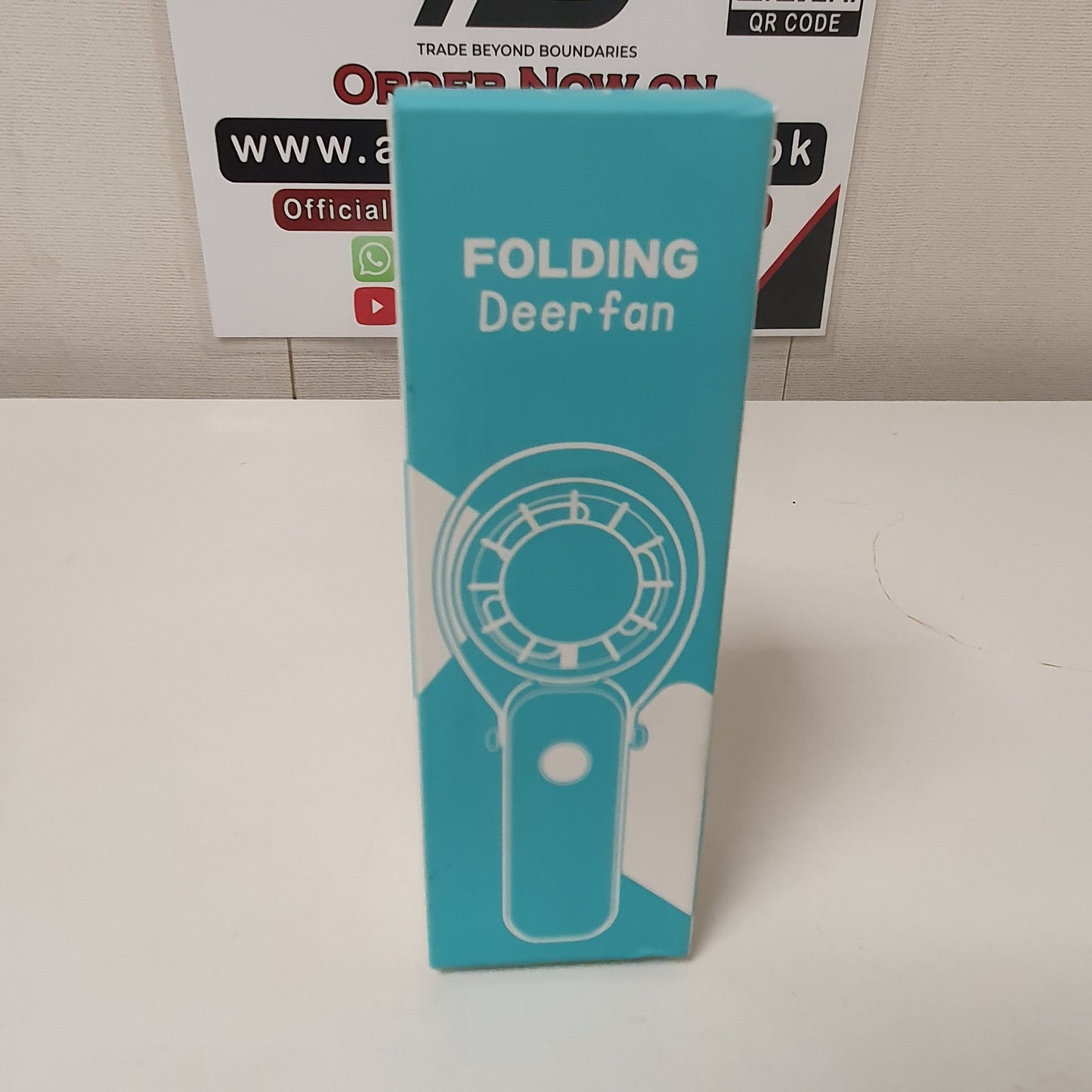 Folding Deer Fan, 101050