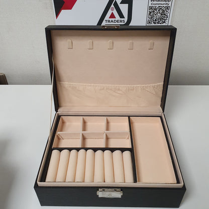 Leather Jewelry Box, 1