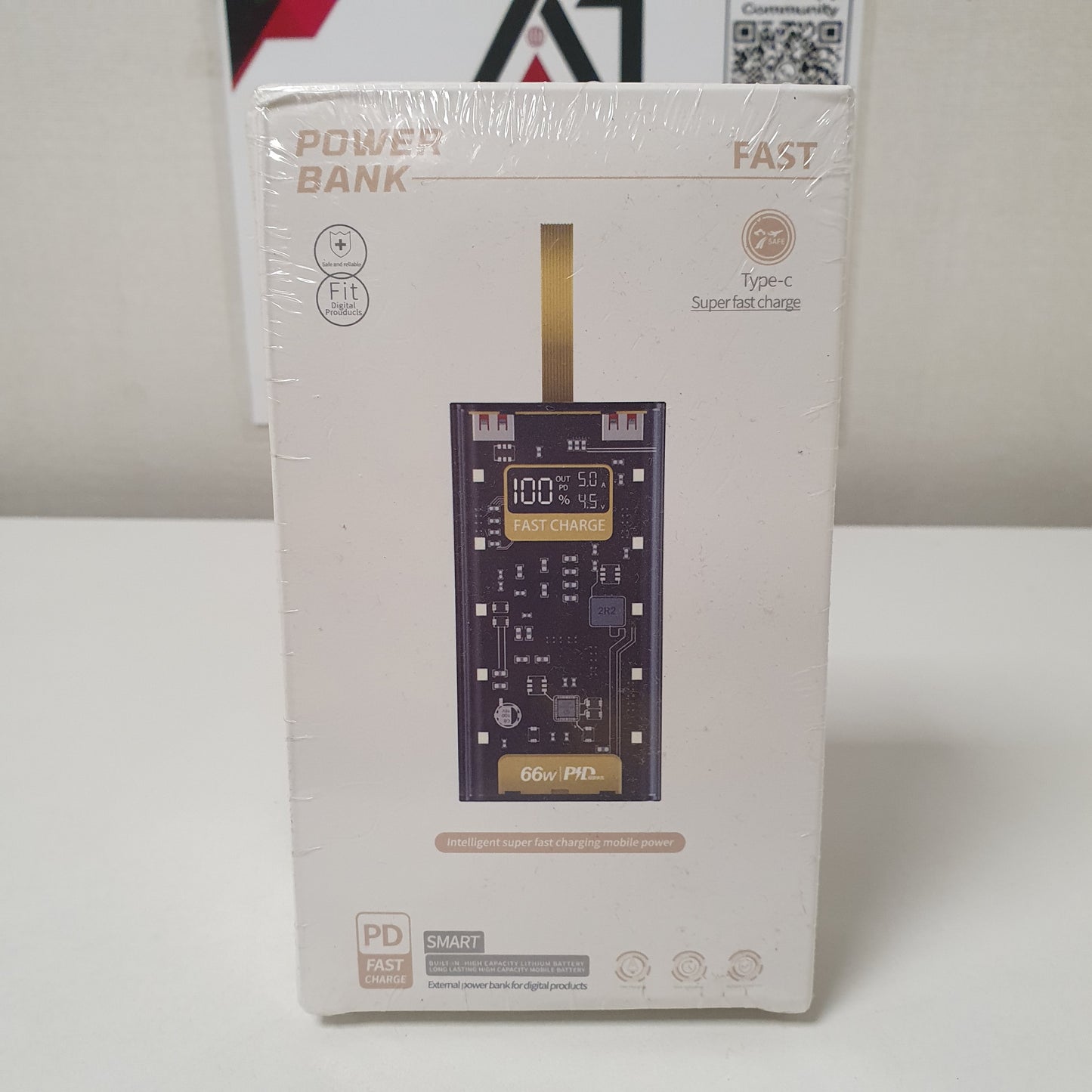 Power Bank Smart Fast Charge 66w, 21130