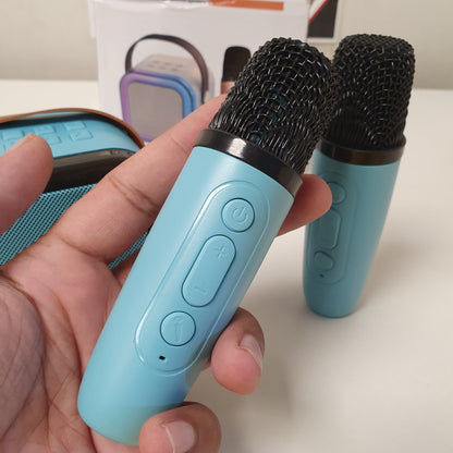 karaoke Speaker with 2 Mic, 91900