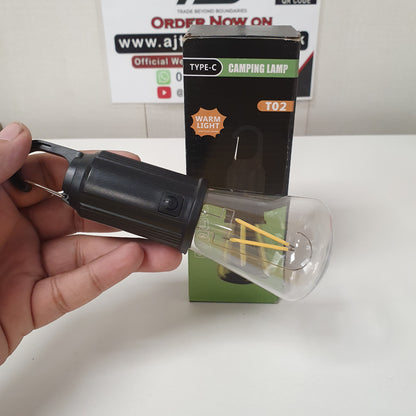 Camping Lamp Type C Charging Warm Light, 62220