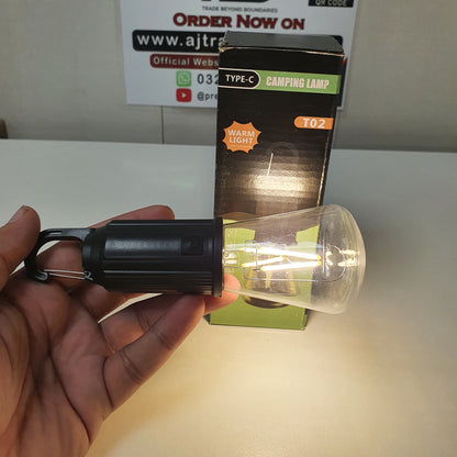 Camping Lamp Type C Charging Warm Light, 62220