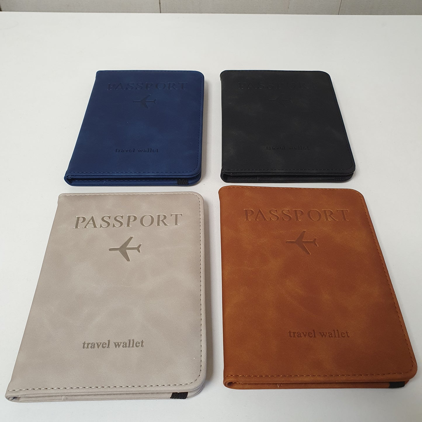 Wallet and Passport Cover 2in1 Leather, 121090