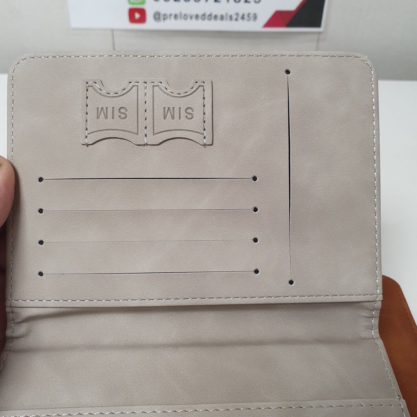 Wallet and Passport Cover 2in1 Leather, 121090